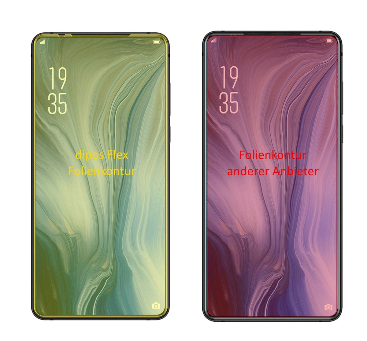 dipos FLEX 2x Clear Screen Protector for Elephone U2