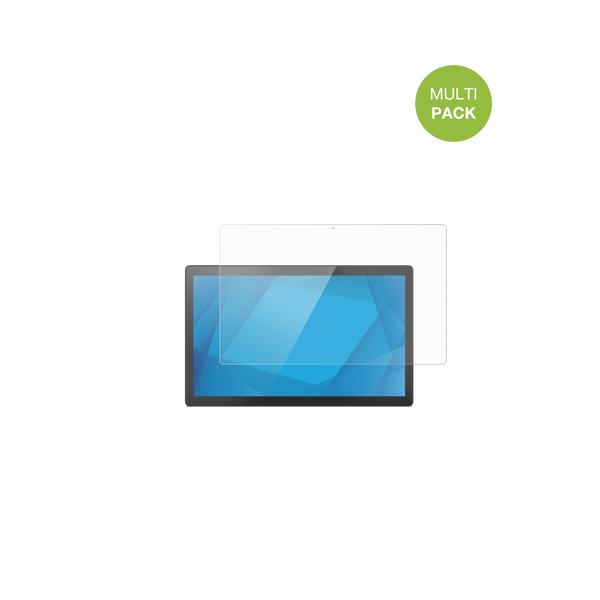 eloserie 5 mit aufgebrachter dipos Displayschutzfolie, die lästige Fingerabdrücke minimiert