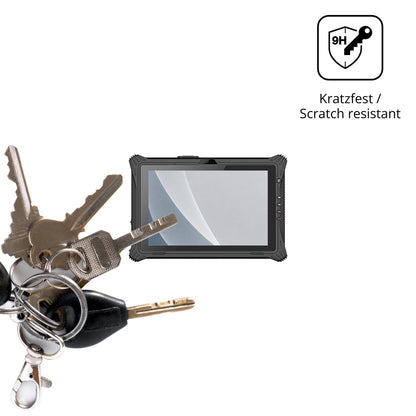 dipos Displayschutz für Emdoor EM-I20A, mattierte Oberfläche, robuste Festigkeit und perfekte Passform
