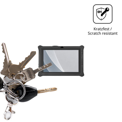 dipos Displayschutz für Emdoor EM-I20J, mattierte Oberfläche, robuste Festigkeit und perfekte Passform