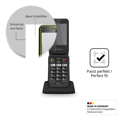 Screen Protector for Emporia Joy LTE Privacy Filter 4-Way Protection dipos