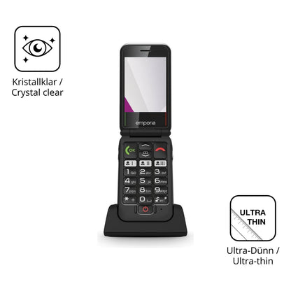 4x Screen Protector for Emporia Joy LTE Protection Crystal Clear dipos