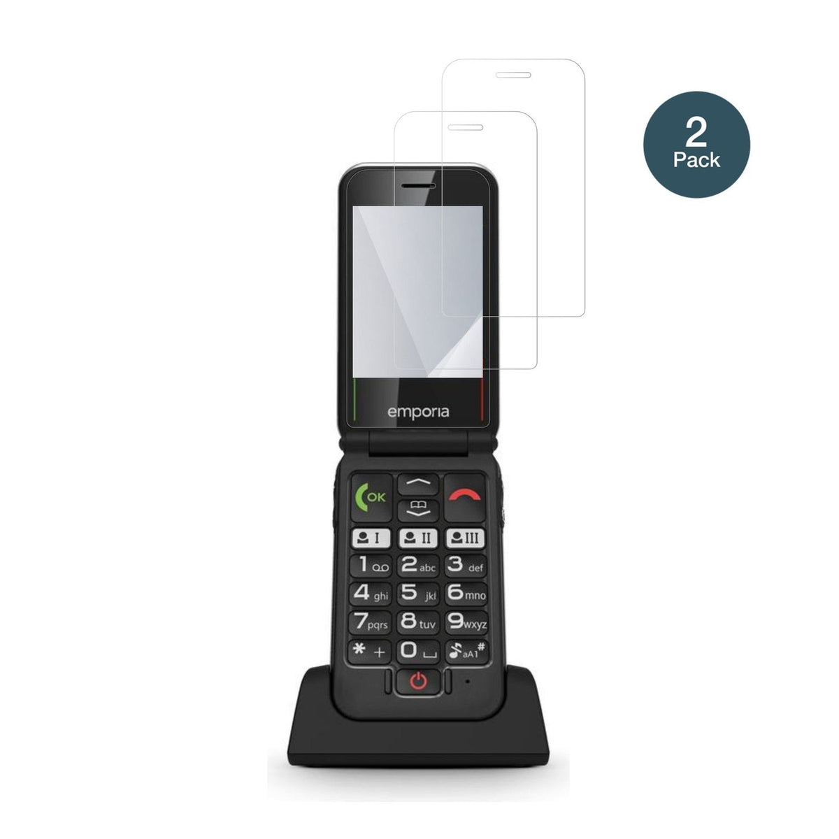 2x Screen Protector for Emporia Joy LTE Flexible Glass 9H dipos