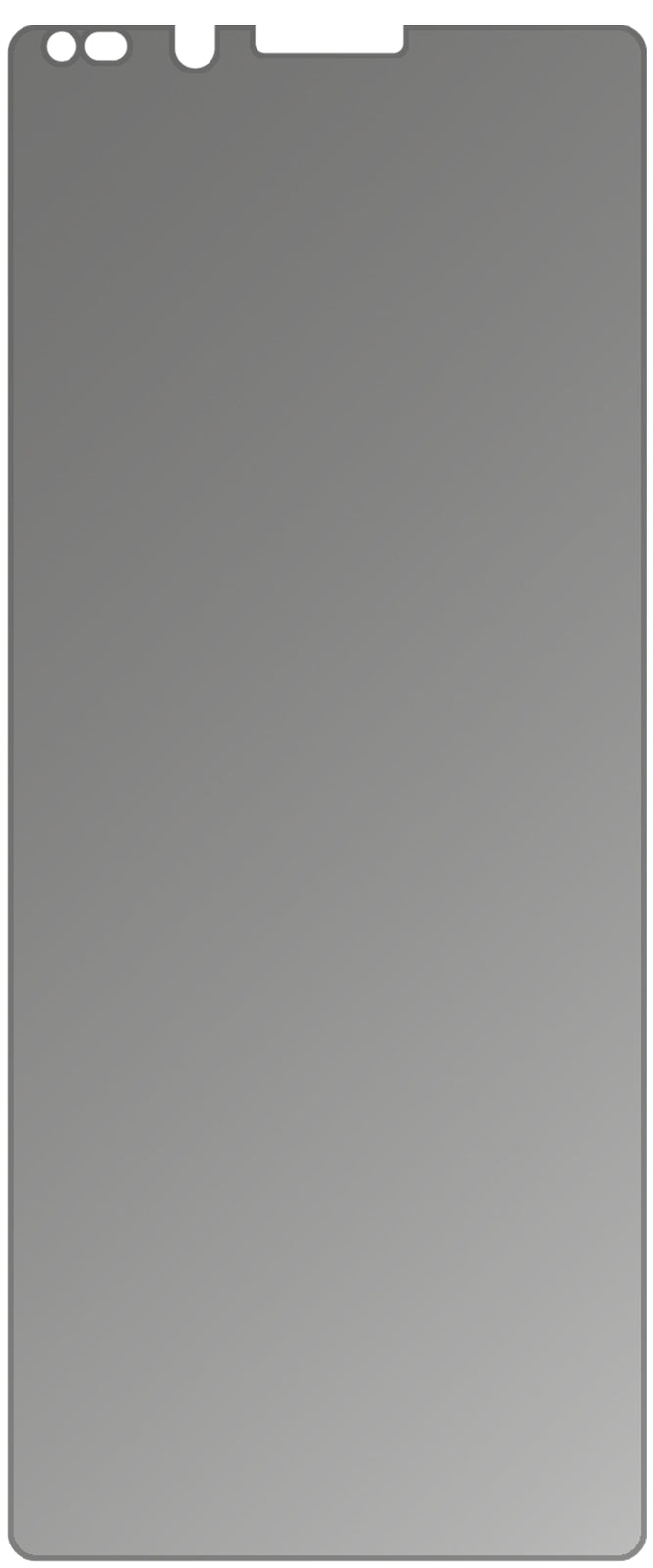 dipos Displayschutz für Energizer Powermax P600S, mattierte Oberfläche, Blickschutzfilter und perfekter Passform