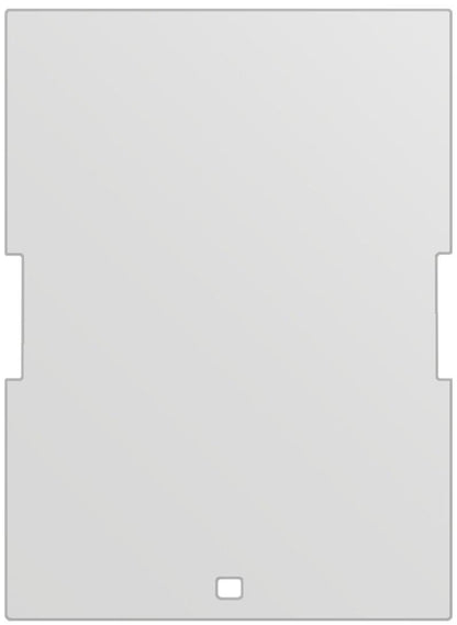 dipos Displayschutz für Energy Sistem eReader Pro HD, mattierte Oberfläche, geringe Dicke und perfekte Passform