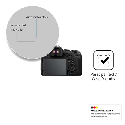 Schutzfolie mit optimaler Passform, zur Verwendung mit Hüllen geeignet