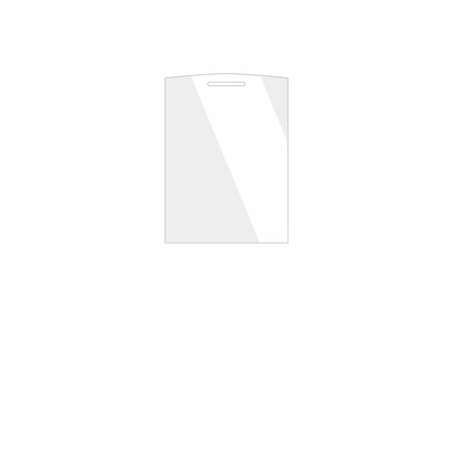 dipos Displayschutz für Ergo B185, transparente Oberfläche, geringe Dicke und perfekte Passform