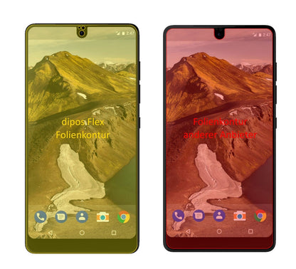 3x Full Cover Screen Protector for Essential PH-1 – Covers Curved Edges | dipos