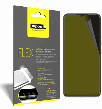 2x Screen Protector for Vivo X50E Protective Film covers 100% dipos Flex