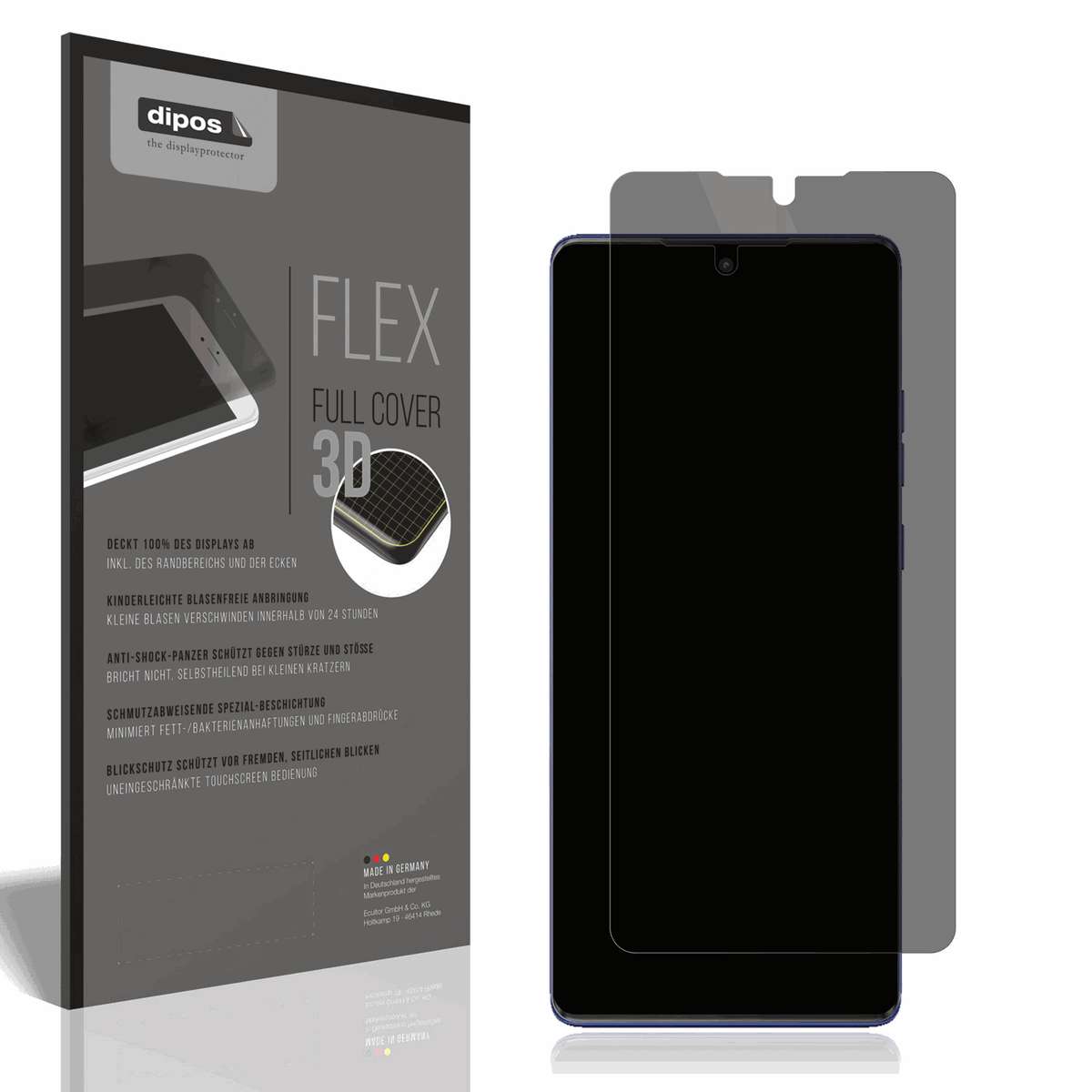 Full Cover Privacy Film for Motorola Moto G85 Screen Protector Anti-Shock