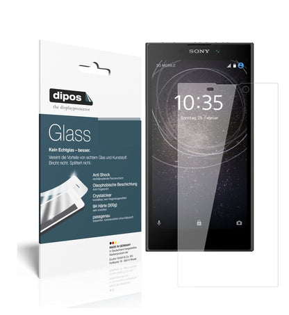 1x 9H Screen Protector for Sony Xperia L2 Tempered Glass