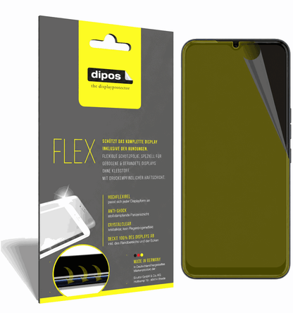 2x Screen Protector for Tecno Spark 8 Protective Film covers 100% dipos Flex