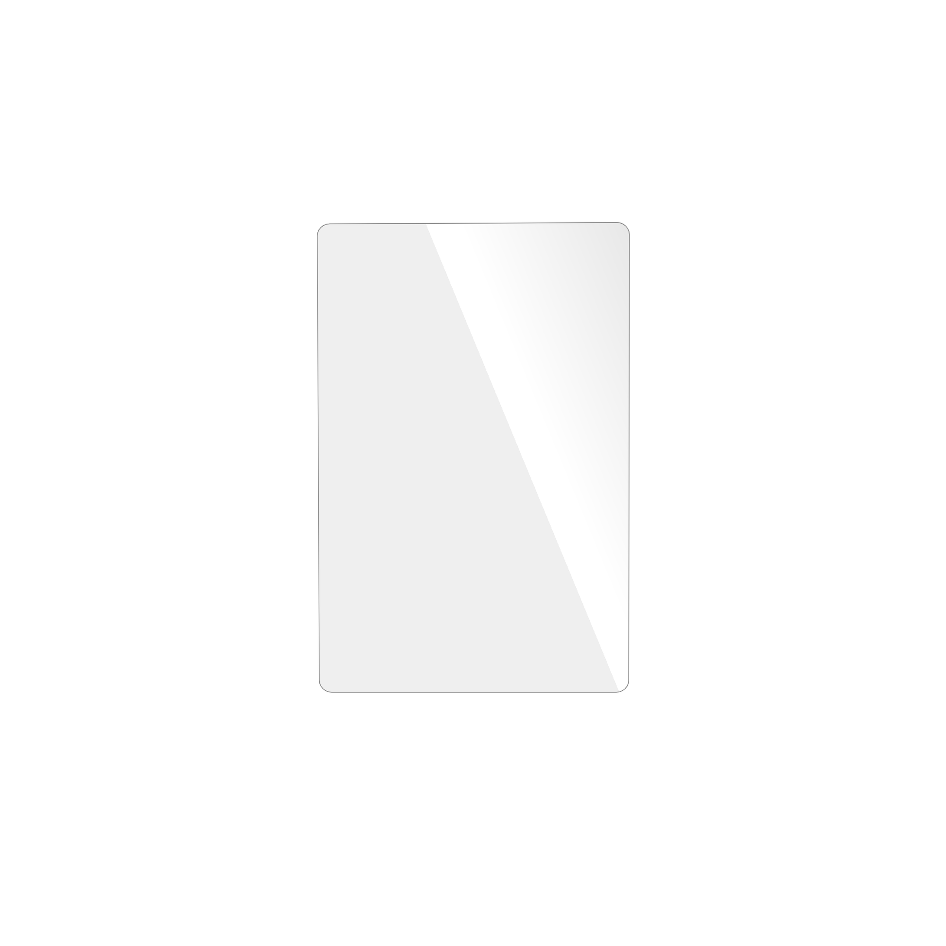 dipos Displayschutz für FACILOTAB XXL Classic, transparente Oberfläche, geringe Dicke und perfekte Passform