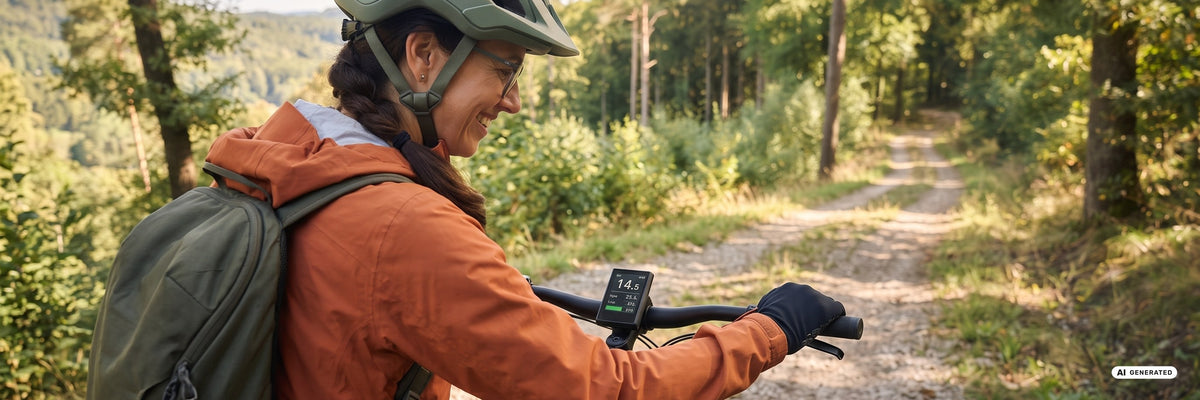 Bike & E-Bike Screen Protectors – AI-generated illustrative image
