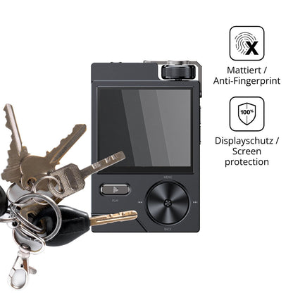 dipos Displayschutz für Fanvace F30, mattierte Oberfläche, Blickschutzfilter und perfekter Passform