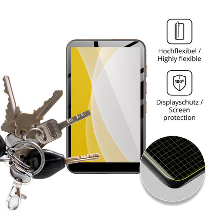 dipos Displayschutz für Fanvace K22, transparente Oberfläche, geringe Dicke und perfekte Passform