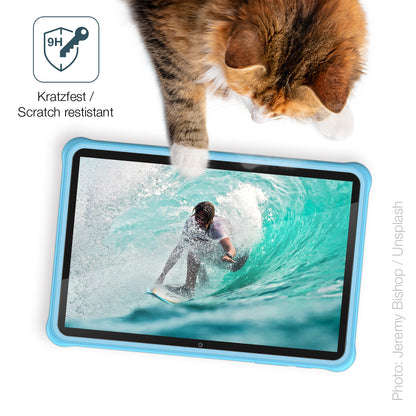 dipos Displayschutz für FASTWD L231-EEA 10 Zoll, transparente Oberfläche, perfekte Passform auch für die Rundungen