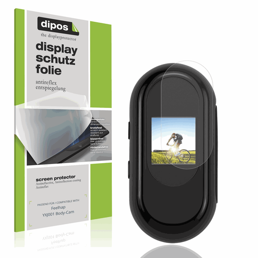 4x Screen Protector for Feelhap YXJ001 Body-Cam Protection Anti Glare dipos