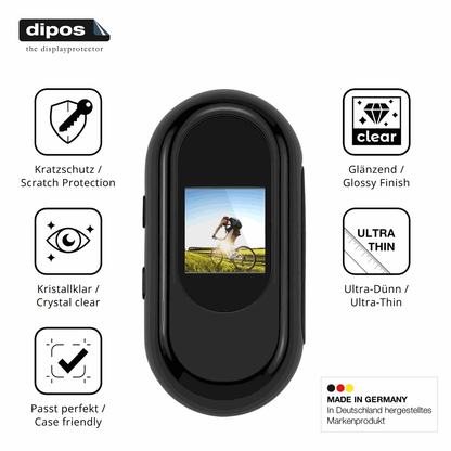 4x Screen Protector for Feelhap YXJ001 Body-Cam Protection Crystal Clear dipos
