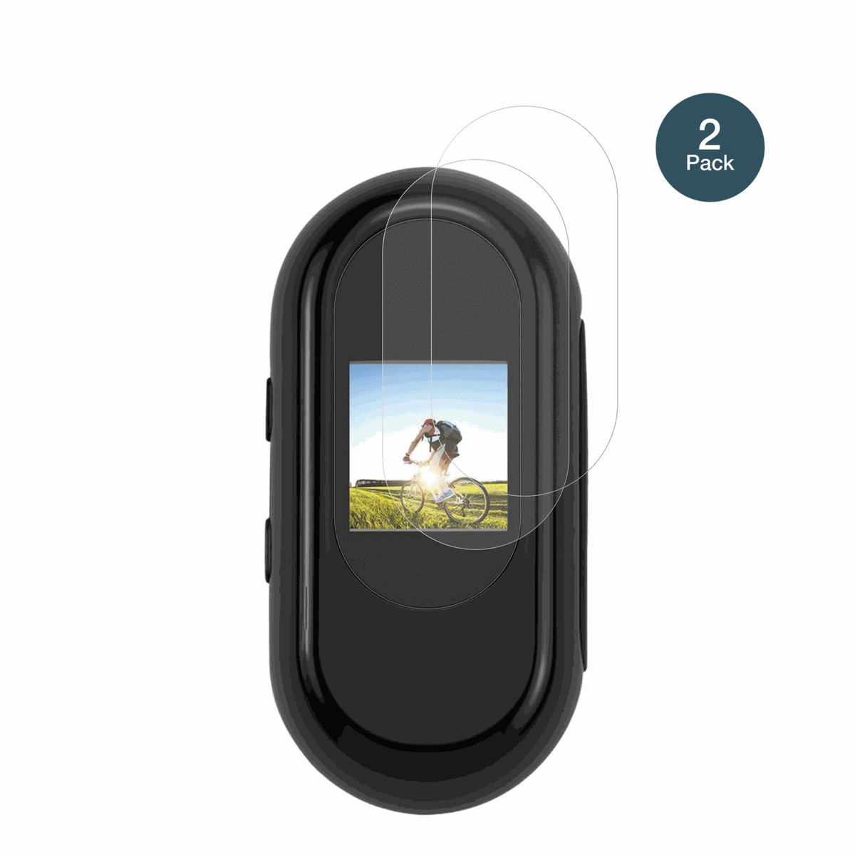 2x Screen Protector for Feelhap YXJ001 Body-Cam matte Flexible Glass 9H dipos