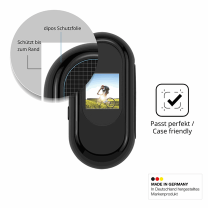 2x Screen Protector for Feelhap YXJ001 Body-Cam matte Flexible Glass 9H dipos