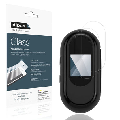 2x Screen Protector for Feelhap YXJ001 Body-Cam Flexible Glass 9H dipos
