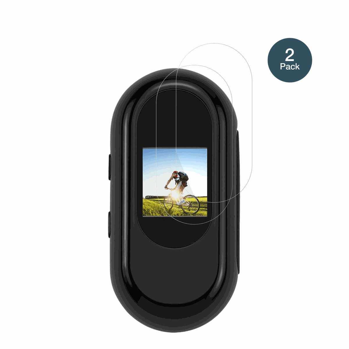 2x Screen Protector for Feelhap YXJ001 Body-Cam Flexible Glass 9H dipos