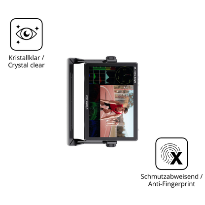 Flexible TPU-Folie passend zugeschnitten für Feelworld LUT 11H 10.1 Zoll, vollständige Abdeckung