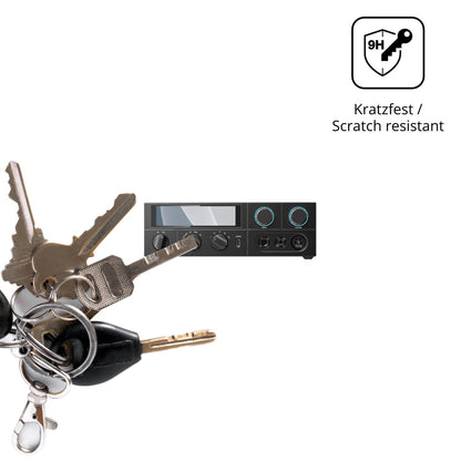 dipos Displayschutz für FiiO K15, mattierte Oberfläche, robuste Festigkeit und perfekte Passform