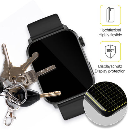 dipos Displayschutz für Fireboltt Ninja Bell, transparente Oberfläche, geringe Dicke und perfekte Passform
