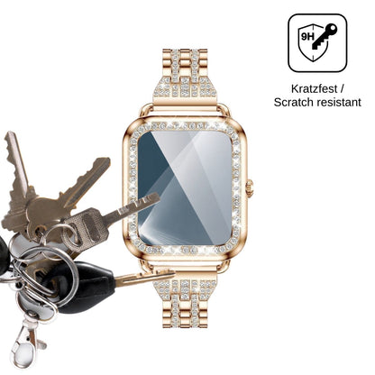 2x Screen Protector for Fitonyo Smartwatch 1.29 Flexible Glass 9H dipos