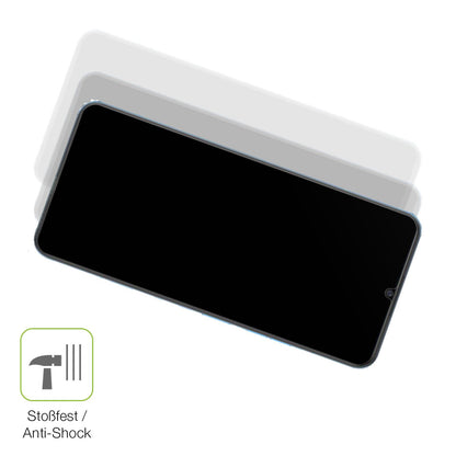 Schutz gegen Kratzer auf dem Coolpad Cool 20s Glas durch Schlüssel, Stöße gegen die Tischkante oder Stürze