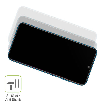 Schutz gegen Kratzer auf dem Coolpad Cool 5 Glas durch Schlüssel, Stöße gegen die Tischkante oder Stürze
