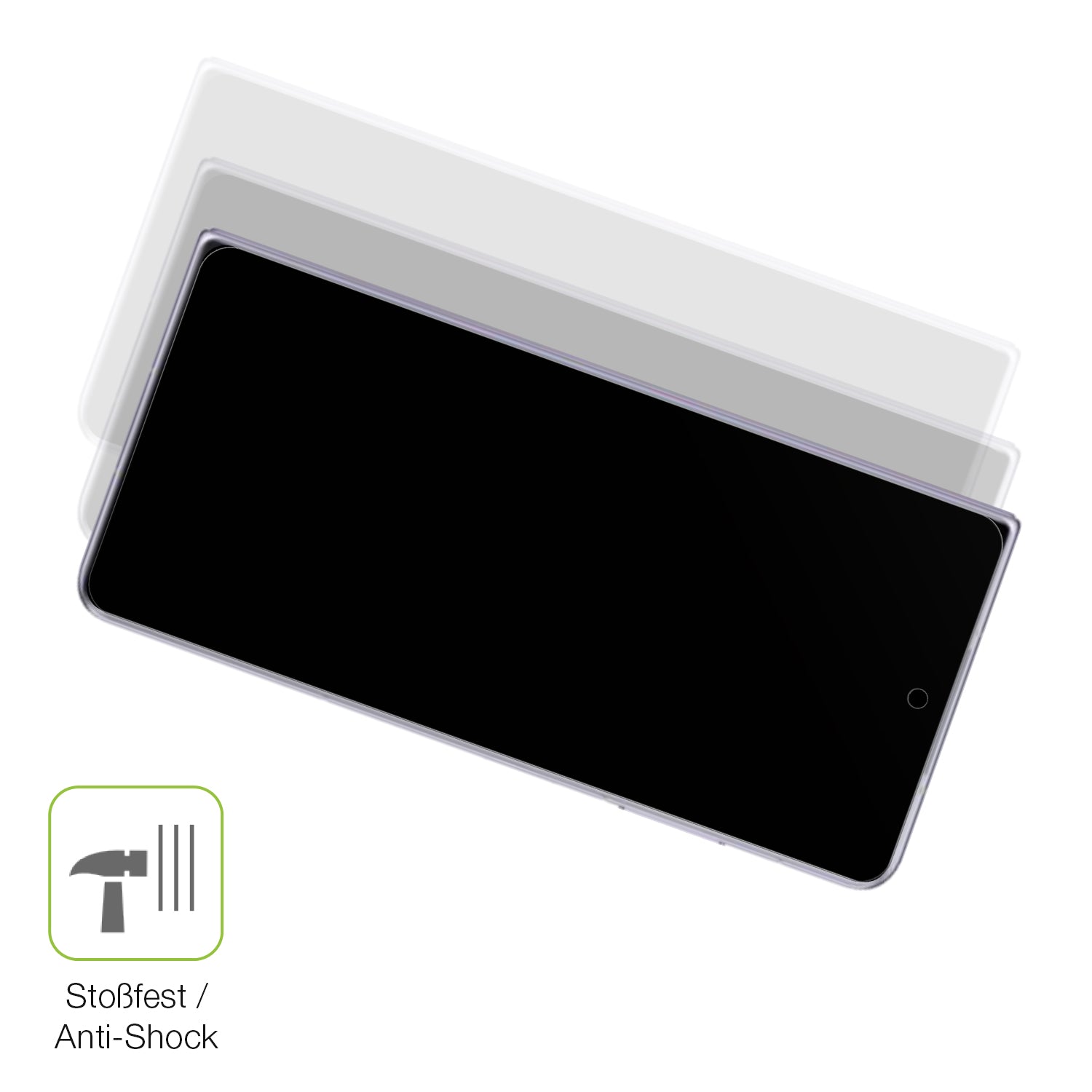 Schutz gegen Kratzer auf dem Honor Magic V3 (Front Display) Glas durch Schlüssel, Stöße gegen die Tischkante oder Stürze