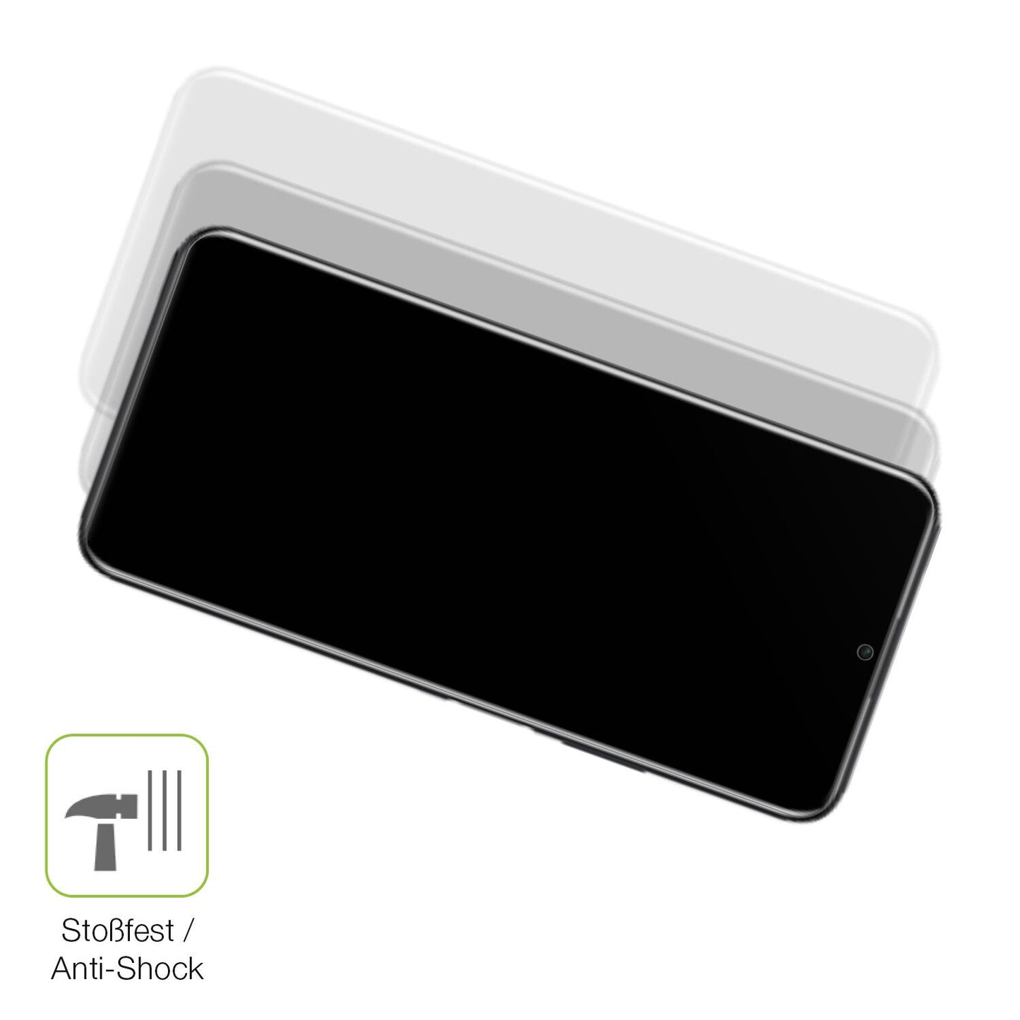 Schutz gegen Kratzer auf dem Honor Play 5T Pro Glas durch Schlüssel, Stöße gegen die Tischkante oder Stürze