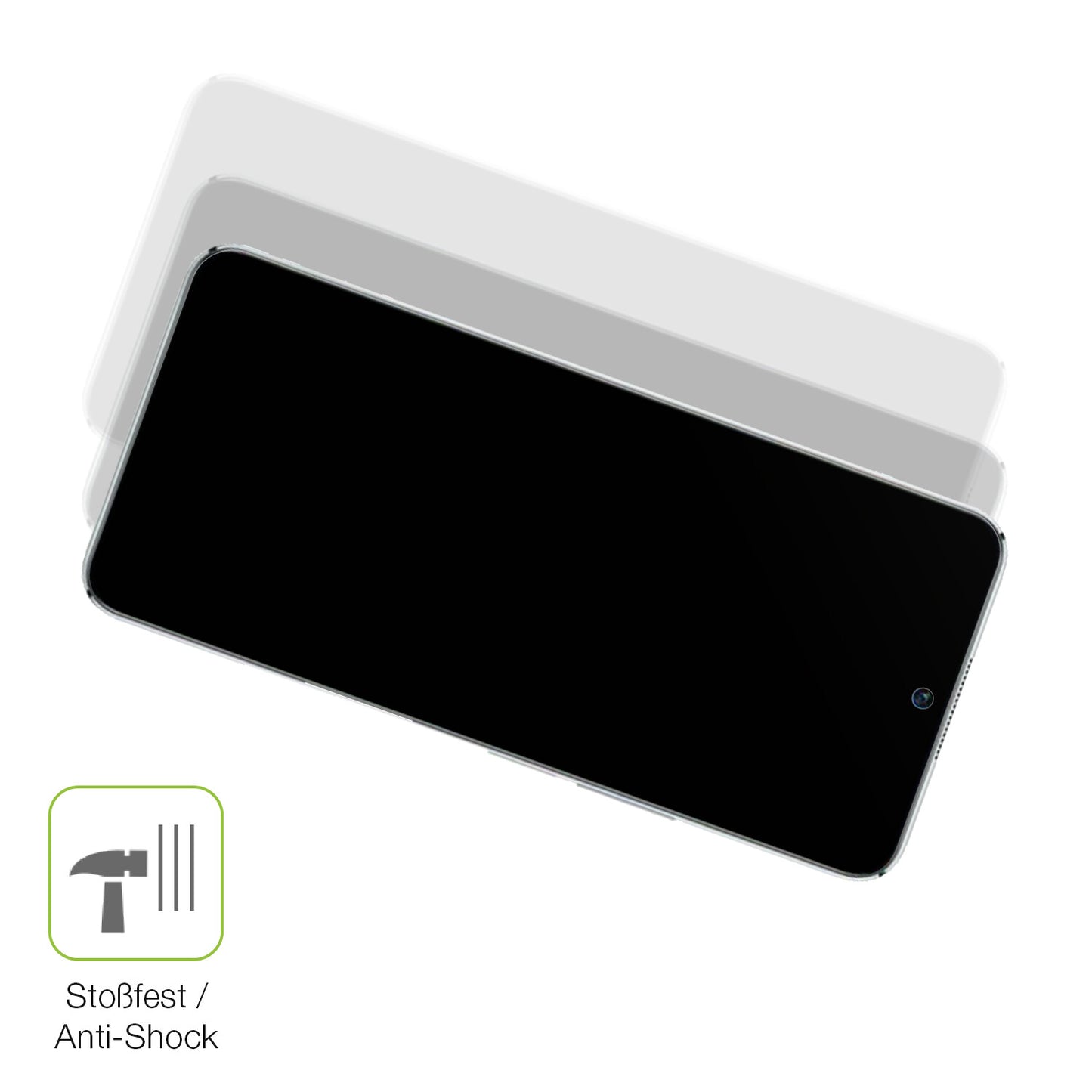 Schutz gegen Kratzer auf dem Honor Play 6T Pro Glas durch Schlüssel, Stöße gegen die Tischkante oder Stürze