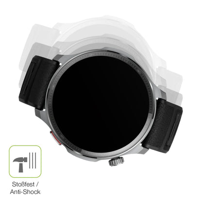 Schutz gegen Kratzer auf dem Huami Amazfit Balance 2 XT Glas durch Schlüssel, Stöße gegen die Tischkante oder Stürze