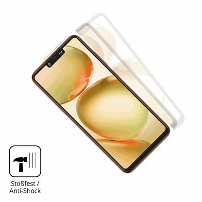 Schutz gegen Kratzer auf dem Itel A100 Pro Glas durch Schlüssel, Stöße gegen die Tischkante oder Stürze