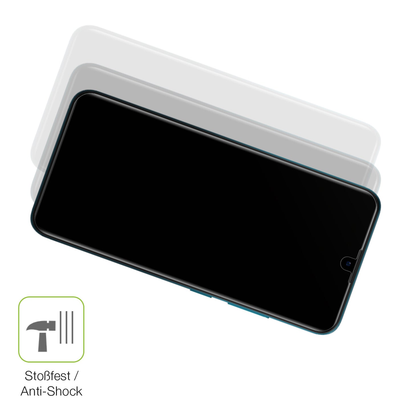 Schutz gegen Kratzer auf dem itel S15 Pro Glas durch Schlüssel, Stöße gegen die Tischkante oder Stürze