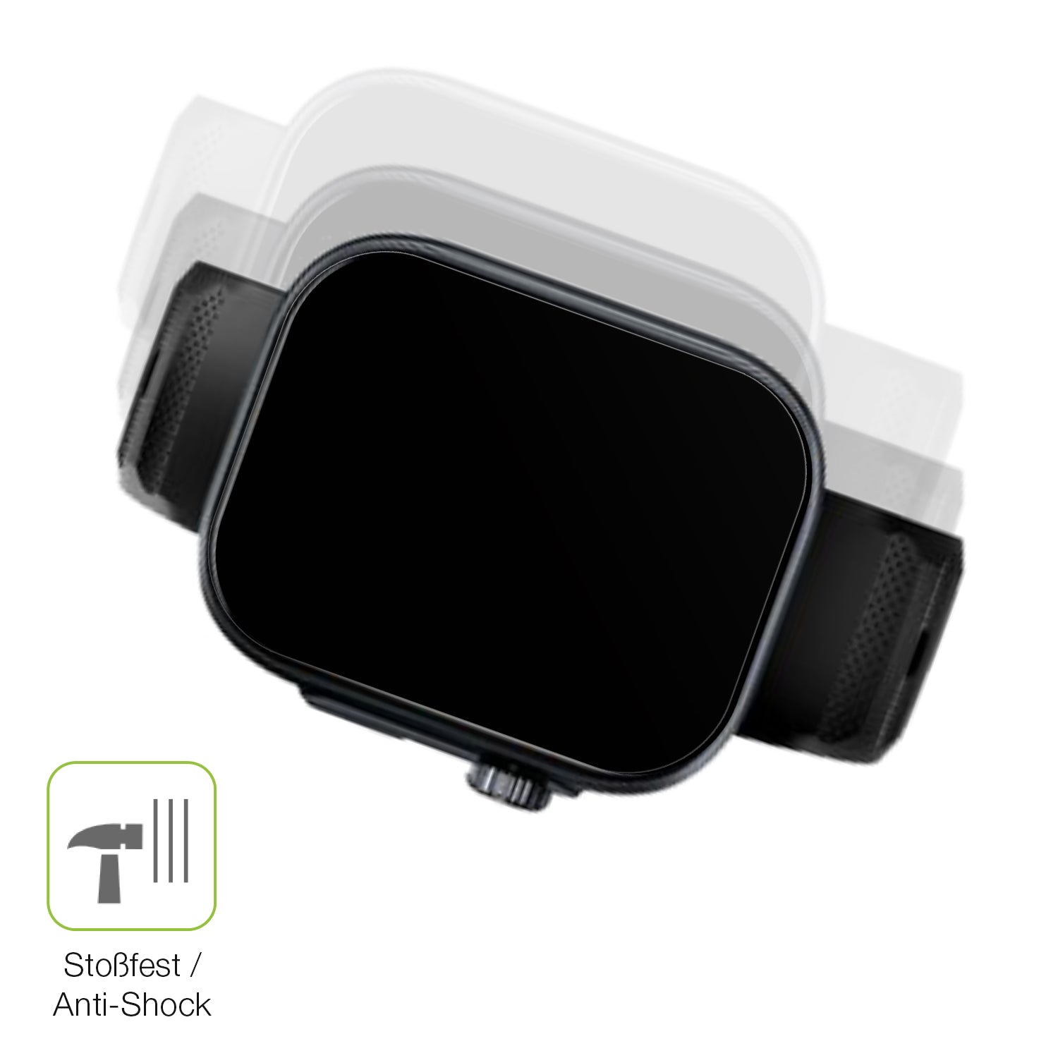 Schutz gegen Kratzer auf dem Itel Storm Ultra Glas durch Schlüssel, Stöße gegen die Tischkante oder Stürze