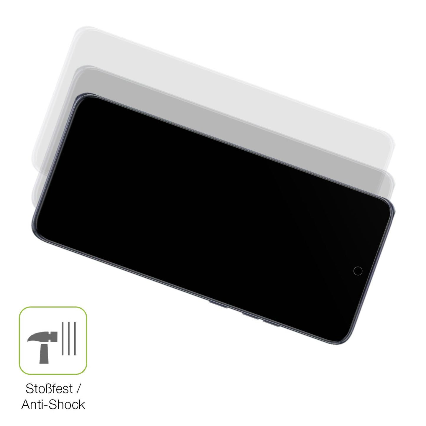 Schutz gegen Kratzer auf dem Motorola Edge 50 Neo Glas durch Schlüssel, Stöße gegen die Tischkante oder Stürze