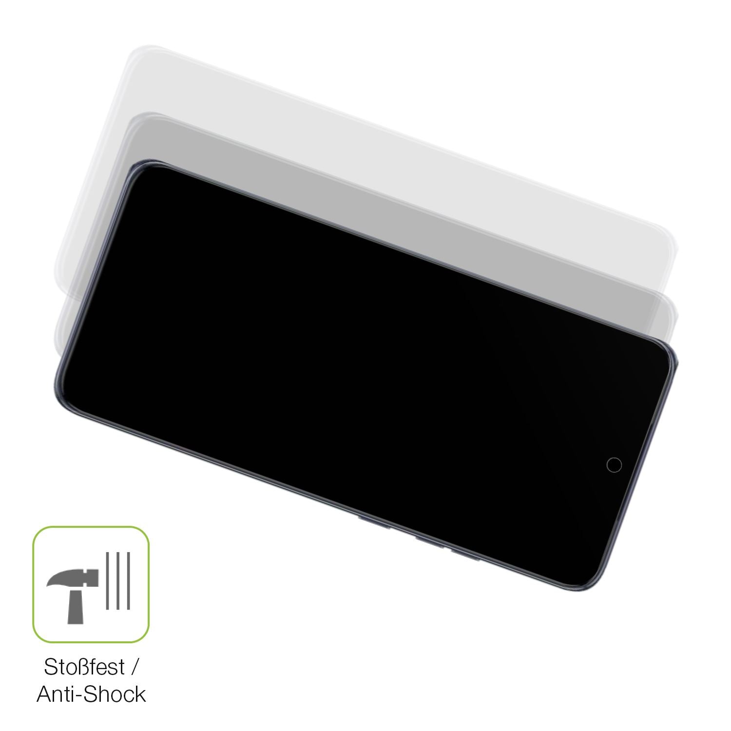 Schutz gegen Kratzer auf dem Motorola Edge 50 Neo Glas durch Schlüssel, Stöße gegen die Tischkante oder Stürze