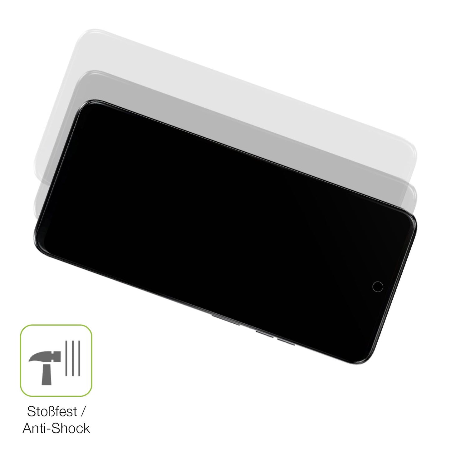Schutz gegen Kratzer auf dem Motorola Moto G35 5G Glas durch Schlüssel, Stöße gegen die Tischkante oder Stürze