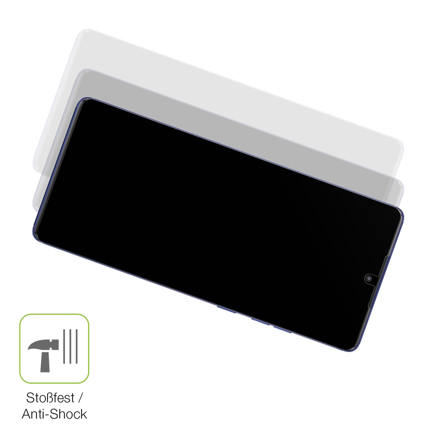 Schutz gegen Kratzer auf dem Motorola Moto G85 Glas durch Schlüssel, Stöße gegen die Tischkante oder Stürze