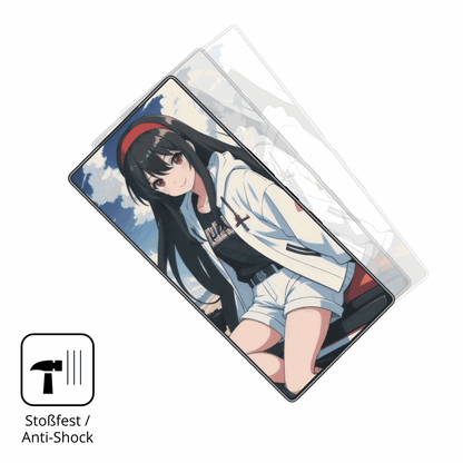 Schutz gegen Kratzer auf dem Nubia Red Magic 11 Pro Plus Glas durch Schl�ssel, St��e gegen die Tischkante oder St�rze