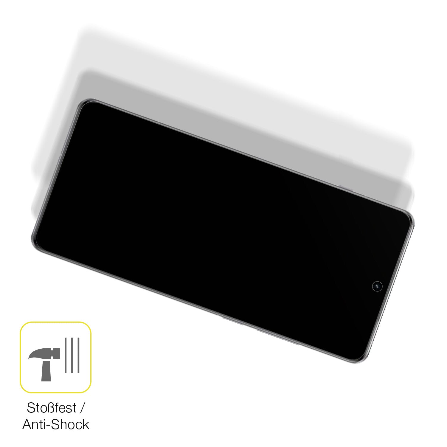 Schutz gegen Kratzer auf dem OnePlus 12 Glas durch Schlüssel, Stöße gegen die Tischkante oder Stürze