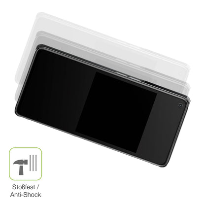 Schutz gegen Kratzer auf dem Oppo K10 Pro Glas durch Schlüssel, Stöße gegen die Tischkante oder Stürze