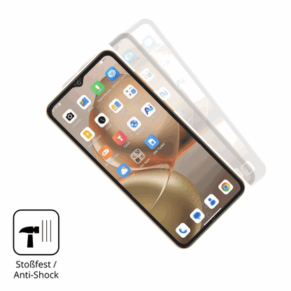 Schutz gegen Kratzer auf dem Oukitel C17 Glas durch Schl�ssel, St��e gegen die Tischkante oder St�rze