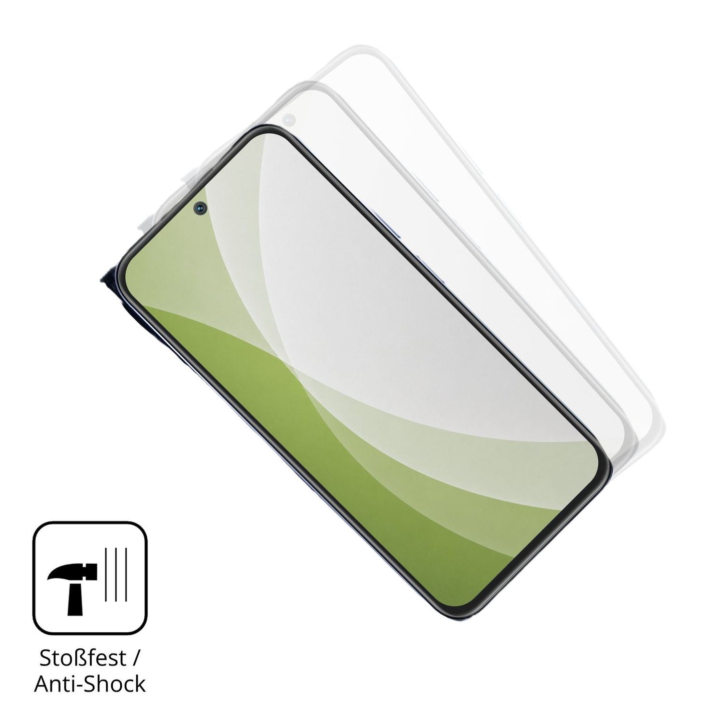 Schutz gegen Kratzer auf dem Realme 15x Glas durch Schlüssel, Stöße gegen die Tischkante oder Stürze
