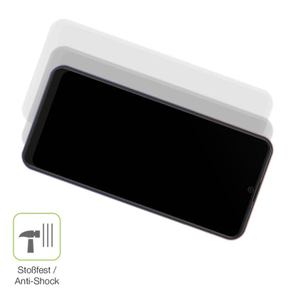 Schutz gegen Kratzer auf dem Symphony Z30 Glas durch Schlüssel, Stöße gegen die Tischkante oder Stürze